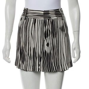 Alice + Olivia Patterned Mini Shorts